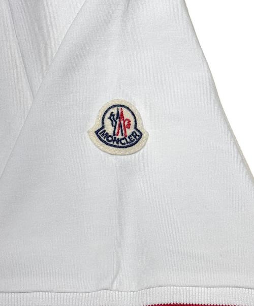 MONCLER（モンクレール）MONCLER (モンクレール) MAGLIA T-SHIRT ホワイト サイズ:Ｓの古着・服飾アイテム