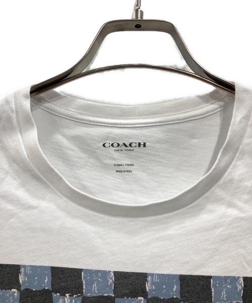 COACH（コーチ）COACH (コーチ) プリントTシャツ ホワイト サイズ:XSの古着・服飾アイテム