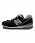 NEW BALANCE (ニューバランス) ローカットスニーカー ブラック サイズ:24.5：7000円