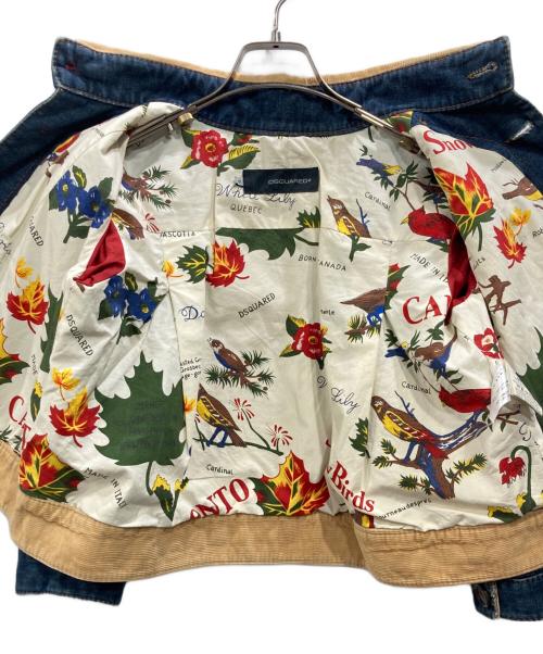 DSQUARED2（ディースクエアード）DSQUARED2 (ディースクエアード) デニムジャケット インディゴ サイズ:40の古着・服飾アイテム
