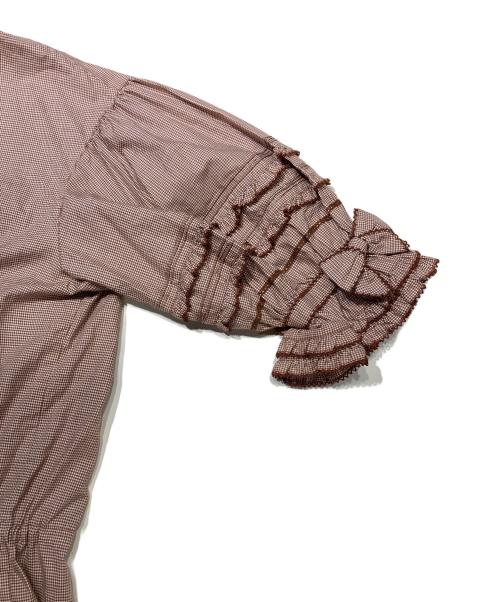 PINK HOUSE（ピンクハウス）PINK HOUSE (ピンクハウス) フード付チュニック ブラウン サイズ:表記なしの古着・服飾アイテム