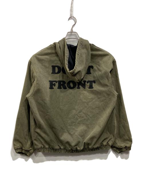 LEE（リー）LEE (リー) X-LARGE (エクストララージ) フーデッドワークジャケット グレー サイズ:Mの古着・服飾アイテム