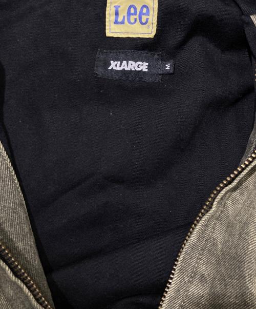 LEE（リー）LEE (リー) X-LARGE (エクストララージ) フーデッドワークジャケット グレー サイズ:Mの古着・服飾アイテム