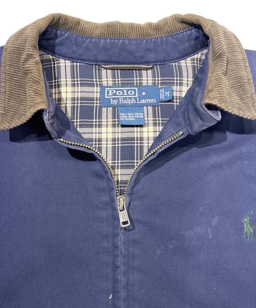 POLO RALPH LAUREN（ポロ・ラルフローレン）POLO RALPH LAUREN (ポロ・ラルフローレン) スイングトップ ネイビー サイズ:Mの古着・服飾アイテム