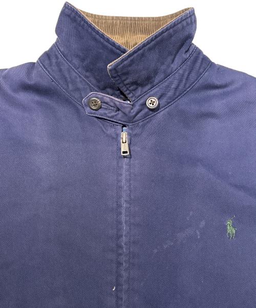 POLO RALPH LAUREN（ポロ・ラルフローレン）POLO RALPH LAUREN (ポロ・ラルフローレン) スイングトップ ネイビー サイズ:Mの古着・服飾アイテム
