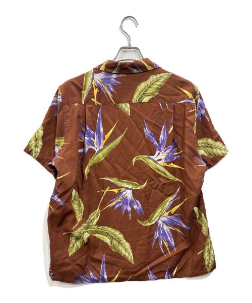 WACKO MARIA（ワコマリア）WACKO MARIA (ワコマリア) BIRD OF PARADISE S/S HAWAIIAN SHIRT ブラウン サイズ:XSの古着・服飾アイテム