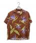 WACKO MARIA（ワコマリア）の古着「BIRD OF PARADISE S/S HAWAIIAN SHIRT」｜ブラウン