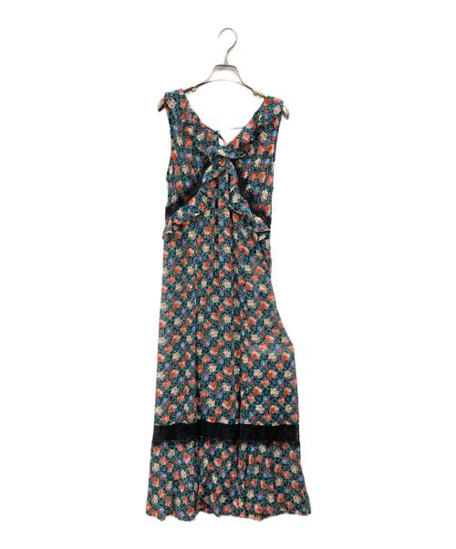 Lily Brown（リリーブラウン）Lily Brown (リリーブラウン) ANNA SUI (アナスイ) バリエ柄ワンピース ブラック サイズ:Mの古着・服飾アイテム