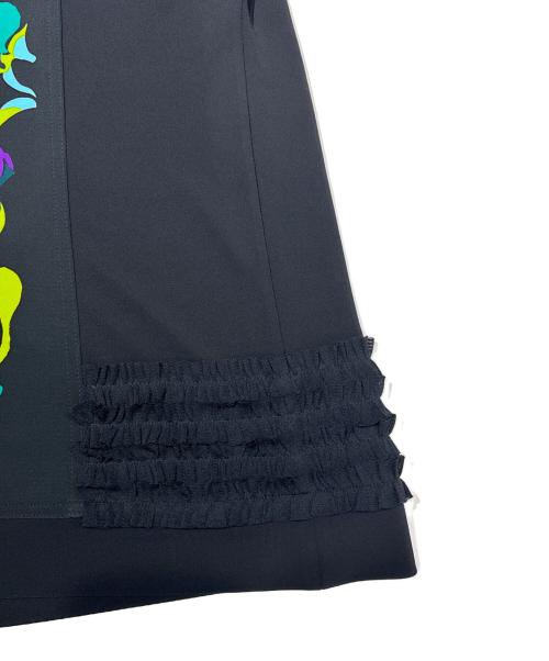 TOKUKO1erVOL（トクコプルミエヴォル）TOKUKO1erVOL (トクコプルミエヴォル) デザインブラウス ブラック サイズ:9の古着・服飾アイテム