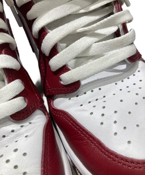 NIKE（ナイキ）NIKE (ナイキ) AIR JORDAN 1 RETRO HIGH OG ホワイト×レッド サイズ:27の古着・服飾アイテム