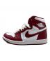 NIKE (ナイキ) AIR JORDAN 1 RETRO HIGH OG ホワイト×レッド サイズ:27：7000円