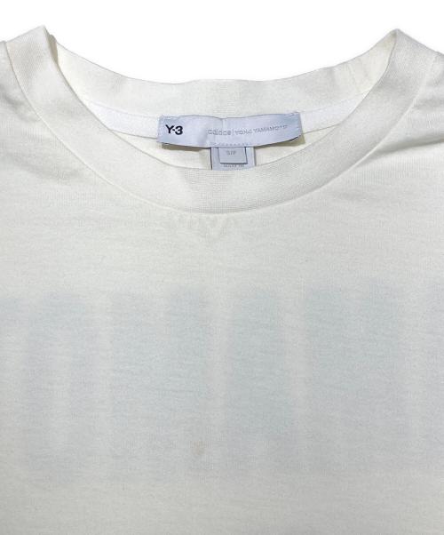 Y-3（ワイスリー）Y-3 (ワイスリー) プリントTシャツ アイボリー サイズ:Ｓの古着・服飾アイテム