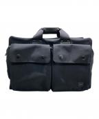 PORTERポーター）の古着「2WAY DUFFLE BAG」｜ブラック