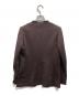 TOMORROW LAND collection (トゥモローランドコレクション) カルゼサーキュラー ノーカラージャケット ブラウン サイズ:34：5000円