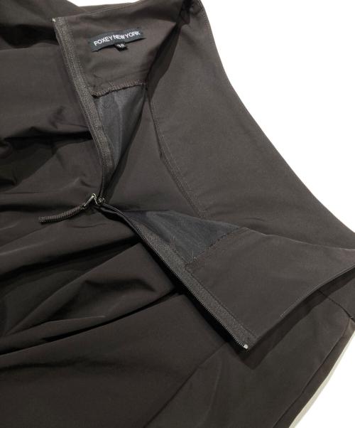 FOXEY NEWYORK（フォクシーニューヨーク）FOXEY NEWYORK (フォクシーニューヨーク) バルーンスカート ブラウン サイズ:Mの古着・服飾アイテム