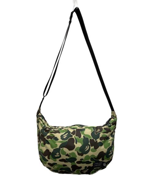 PORTER（ポーター）PORTER (ポーター) A BATHING APE (ア ベイシング エイプ) カモ柄ショルダーバッグの古着・服飾アイテム