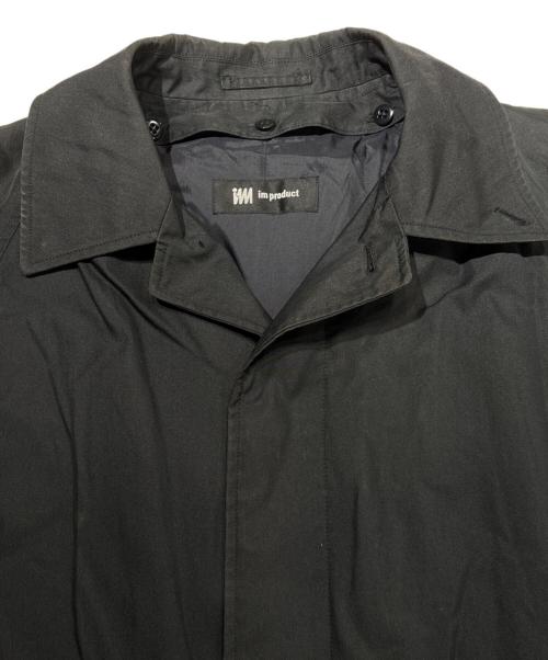 im product（アイムプロダクト）im product (アイムプロダクト) ダウンライナー付ステンカラーコート ブラック サイズ:Mの古着・服飾アイテム