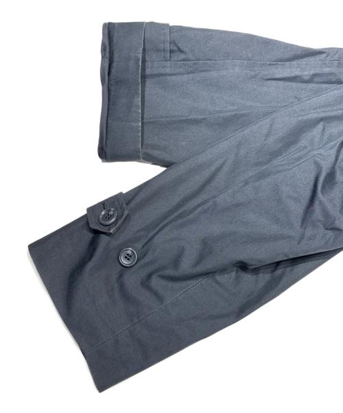 im product（アイムプロダクト）im product (アイムプロダクト) ダウンライナー付ステンカラーコート ブラック サイズ:Mの古着・服飾アイテム