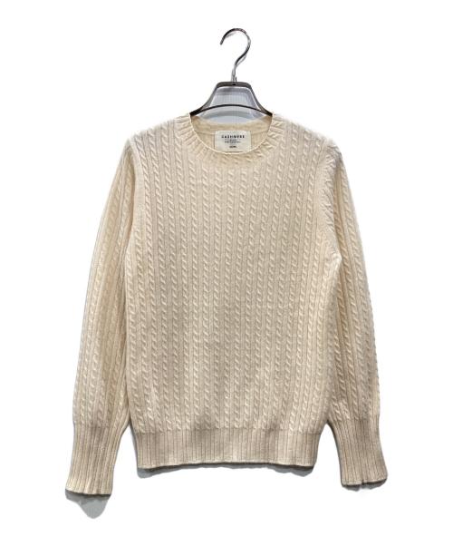 SHIPS（シップス）SHIPS (シップス) カシミヤニット アイボリー サイズ:36の古着・服飾アイテム