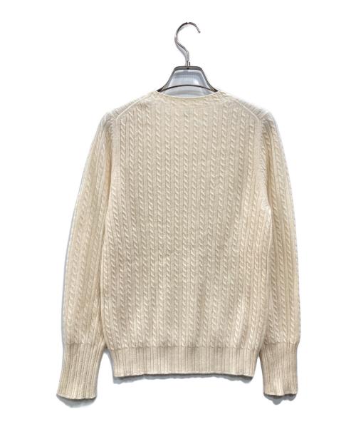 SHIPS（シップス）SHIPS (シップス) カシミヤニット アイボリー サイズ:36の古着・服飾アイテム
