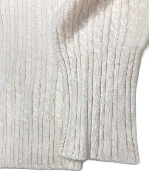SHIPS（シップス）SHIPS (シップス) カシミヤニット アイボリー サイズ:36の古着・服飾アイテム