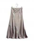 Mila Owenミラオーウェン）の古着「バックフレアナロースカート」｜グレー