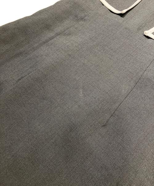 Snidel（スナイデル）Snidel (スナイデル) パイピングフリルワンピ グレー サイズ:Ｓの古着・服飾アイテム