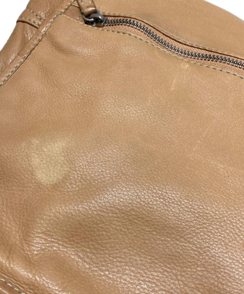 marimekko（マリメッコ）marimekko (マリメッコ) レザーメッセンジャーバッグ ブラウン サイズ:-の古着・服飾アイテム