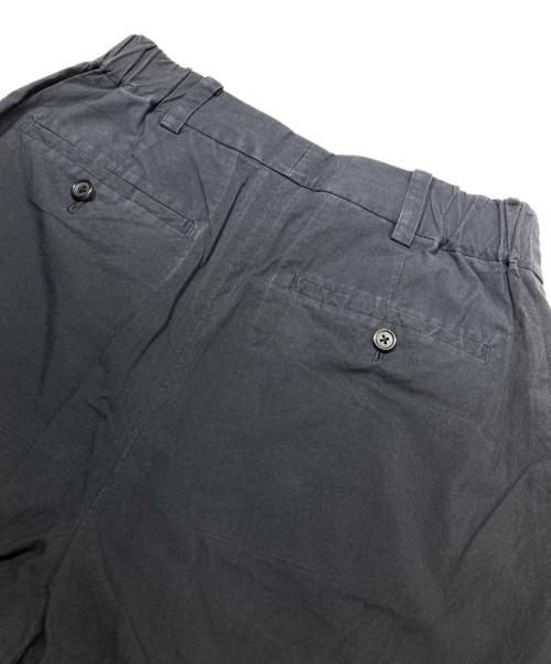 MARGARET HOWELL（マーガレットハウエル）MARGARET HOWELL (マーガレットハウエル) コットンシルクタックパンツ ブラック サイズ:2の古着・服飾アイテム