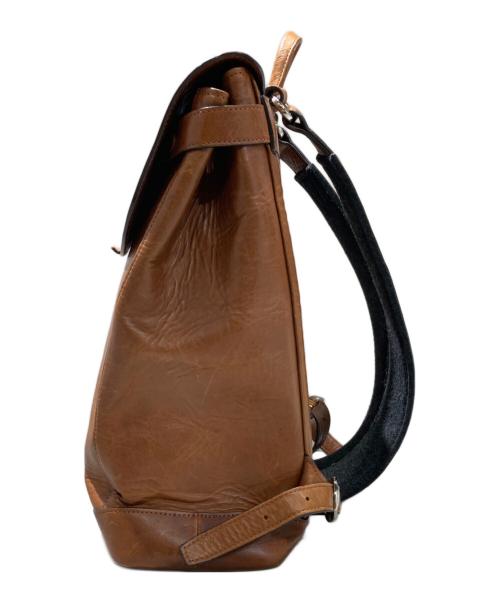 The Warmthcrafts-Manufacture（ウォームスクラフツマニュファクチャー）THE WARMTHCRAFTS-MANUFACTURE (ウォームスクラフツマニュファクチャー) ホースハイトレザーリュック ブラウンの古着・服飾アイテム