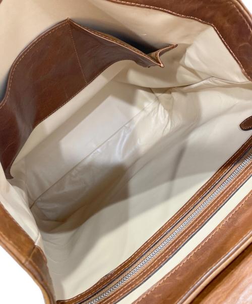 The Warmthcrafts-Manufacture（ウォームスクラフツマニュファクチャー）THE WARMTHCRAFTS-MANUFACTURE (ウォームスクラフツマニュファクチャー) ホースハイトレザーリュック ブラウンの古着・服飾アイテム