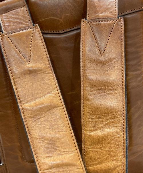 The Warmthcrafts-Manufacture（ウォームスクラフツマニュファクチャー）THE WARMTHCRAFTS-MANUFACTURE (ウォームスクラフツマニュファクチャー) ホースハイトレザーリュック ブラウンの古着・服飾アイテム