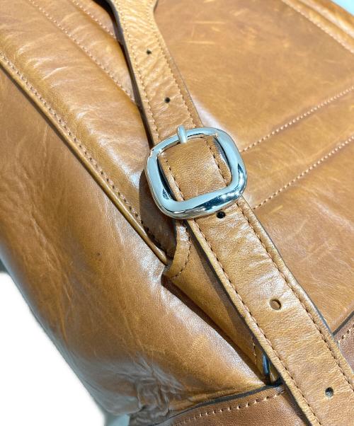 The Warmthcrafts-Manufacture（ウォームスクラフツマニュファクチャー）THE WARMTHCRAFTS-MANUFACTURE (ウォームスクラフツマニュファクチャー) ホースハイトレザーリュック ブラウンの古着・服飾アイテム