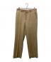 AURALEE（オーラリー）の古着「LIGHT WOOL MAX GABARDINE SLACKS」｜ベージュ