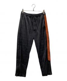 adidas Originals×song for the mute（アディダスオリジナル×ソングフォーザミュート）の古着「トラックパンツ」｜ダークグレー