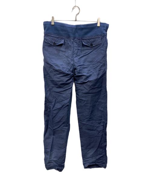 ADAM KIMMEL（アダムキメル）ADAM KIMMEL (アダムキメル) リネン混パンツ ネイビー サイズ:SIZE Sの古着・服飾アイテム