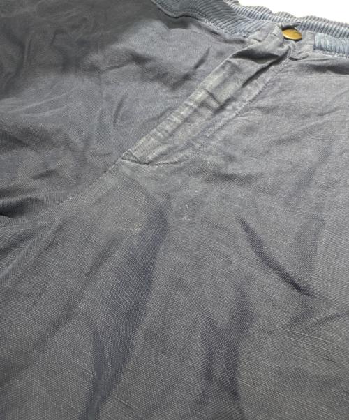 ADAM KIMMEL（アダムキメル）ADAM KIMMEL (アダムキメル) リネン混パンツ ネイビー サイズ:SIZE Sの古着・服飾アイテム