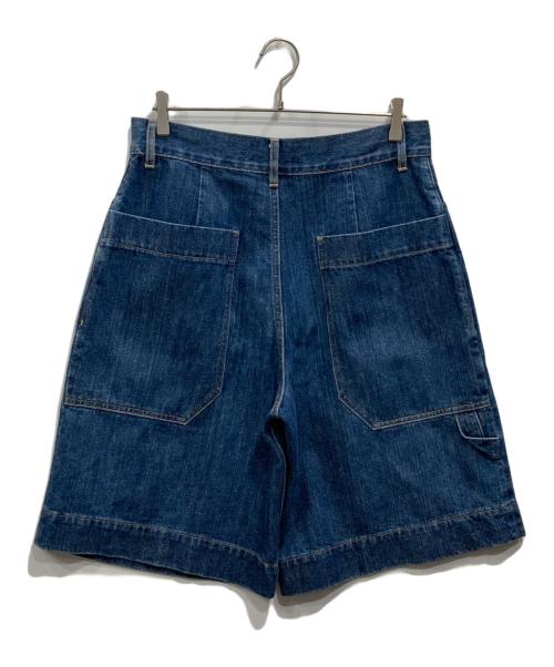 STUDIO NICHOLSON（スタジオ ニコルソン）STUDIO NICHOLSON (スタジオ ニコルソン) デニムショートパンツ インディゴ サイズ:Mの古着・服飾アイテム
