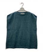 MARNIマルニ）の古着「モヘアニットベスト」｜ブルー