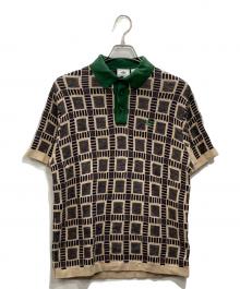 adidas Originals×BRAIN DEAD（アディダスオリジナル×ブレインデッド）の古着「ニットポロシャツ」｜ベージュ