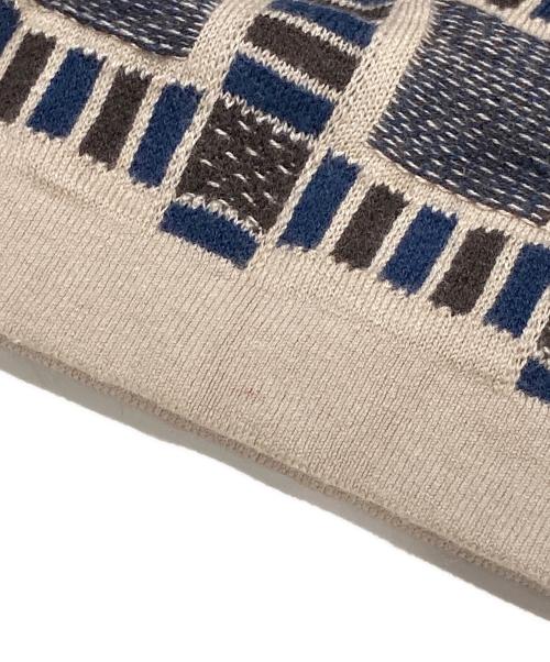 adidas Originals（アディダスオリジナル）adidas originals (アディダスオリジナル) BRAIN DEAD (ブレインデッド) ニットポロシャツ ベージュ サイズ:Ｓの古着・服飾アイテム