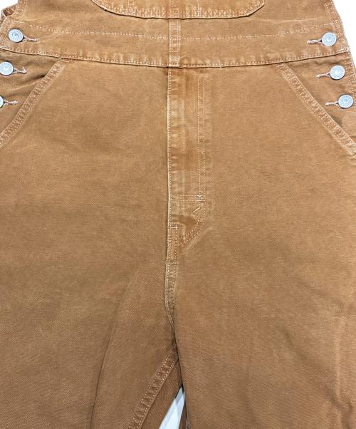 LEVI'S（リーバイス）LEVI'S (リーバイス) ダックキャンバスオーバーオール ブラウン サイズ:Ｓの古着・服飾アイテム