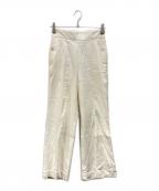 ANAYIアナイ）の古着「セミワイドフレアパンツ」｜ホワイト