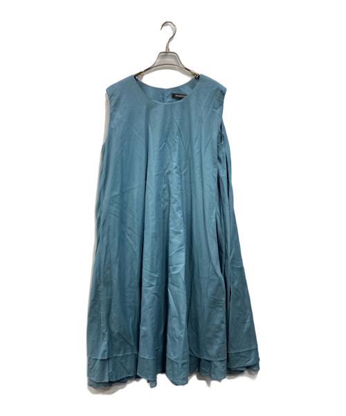 mizuiro-ind（ミズイロインド）mizuiro-ind (ミズイロインド) ノースリーブワンピース ブルー サイズ:表記なしの古着・服飾アイテム