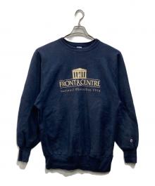 Champion REVERSE WEAVE（チャンピオン リバース ウィーブ）の古着「クルーネックスウェット」｜ネイビー