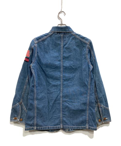 Hysteric Glamour（ヒステリックグラマー）Hysteric Glamour (ヒステリックグラマー) ワッペン付カバーオール インディゴ サイズ:Fの古着・服飾アイテム