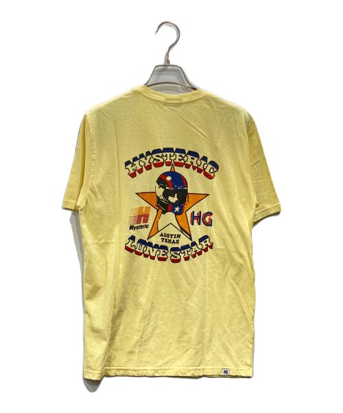 Hysteric Glamour（ヒステリックグラマー）Hysteric Glamour (ヒステリックグラマー) HYS LONE STAR T Shirt イエロー サイズ:Ｓの古着・服飾アイテム