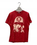 Hysteric Glamourヒステリックグラマー）の古着「H RATED Tee」｜レッド