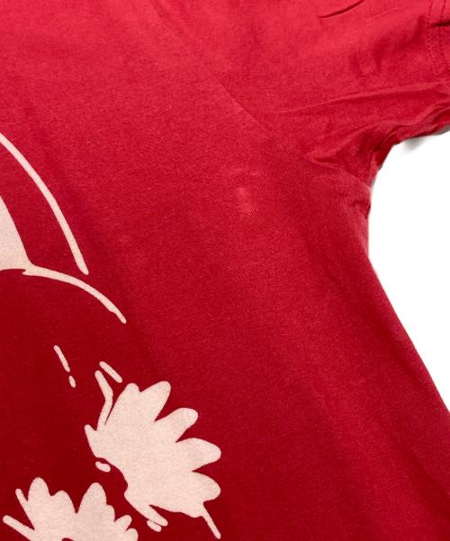 Hysteric Glamour（ヒステリックグラマー）Hysteric Glamour (ヒステリックグラマー) H RATED Tee レッド サイズ:Mの古着・服飾アイテム