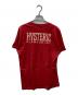 Hysteric Glamour (ヒステリックグラマー) H RATED Tee レッド サイズ:M：6000円
